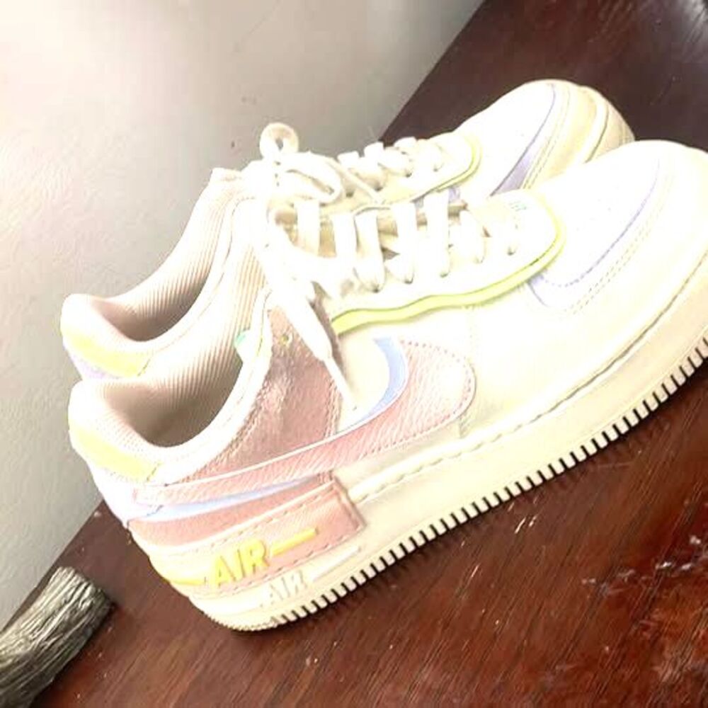 Nike Air Force 1 Shadow Shoes Womens Size 8Pastel Sneakers CI0919-700